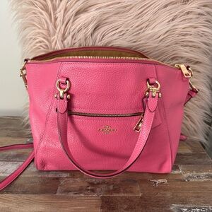 Coach Pink Leather Women's Bag